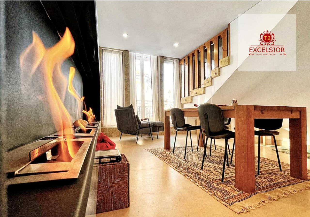 빌라레알 T2 Duplex - Exclusivo No Centro Historico 아파트 외부 사진