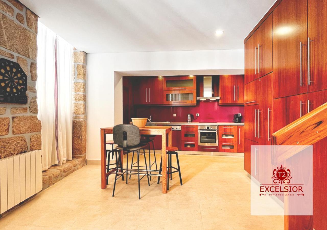 빌라레알 T2 Duplex - Exclusivo No Centro Historico 아파트 외부 사진