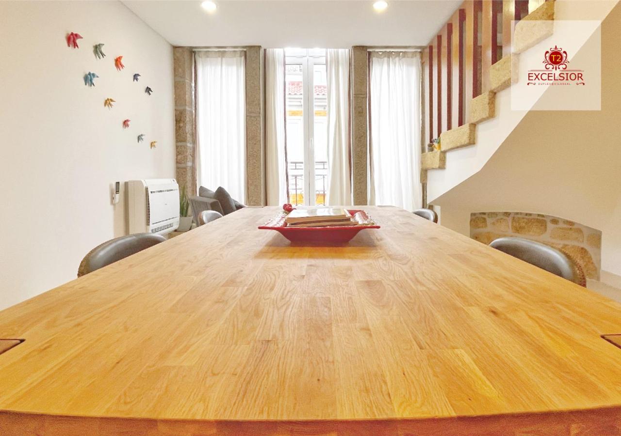 빌라레알 T2 Duplex - Exclusivo No Centro Historico 아파트 외부 사진