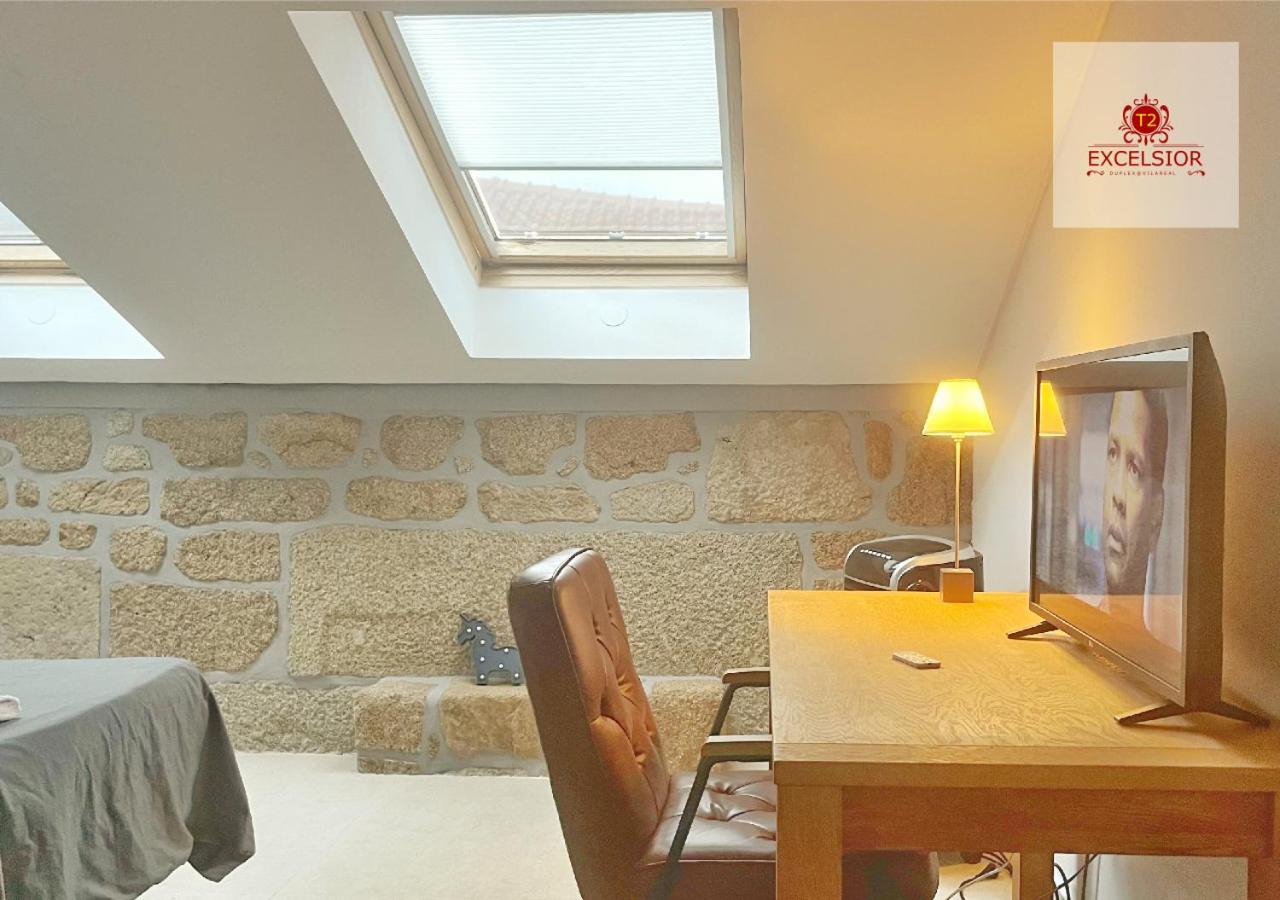 빌라레알 T2 Duplex - Exclusivo No Centro Historico 아파트 외부 사진